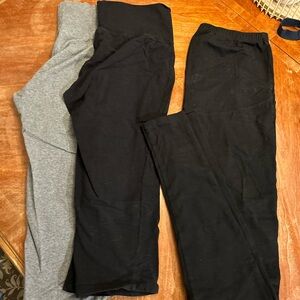 Fold-over Maternity Leggings & Cropped Pants/Capris